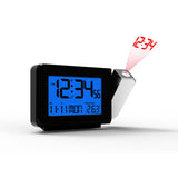 Digital projection alarm clock