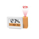 Digital projection alarm clock