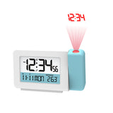 Digital projection alarm clock