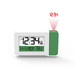 Digital projection alarm clock